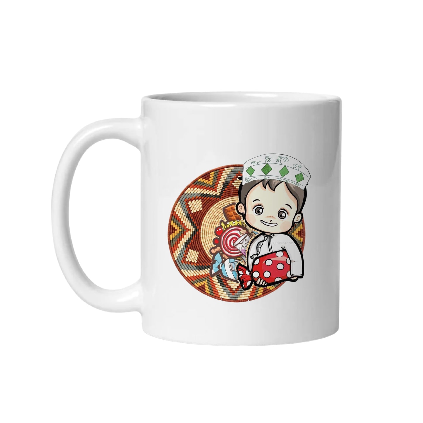 Arabic Designs Carton Design Drinkware Collection – Coffee & Tea Mugs
