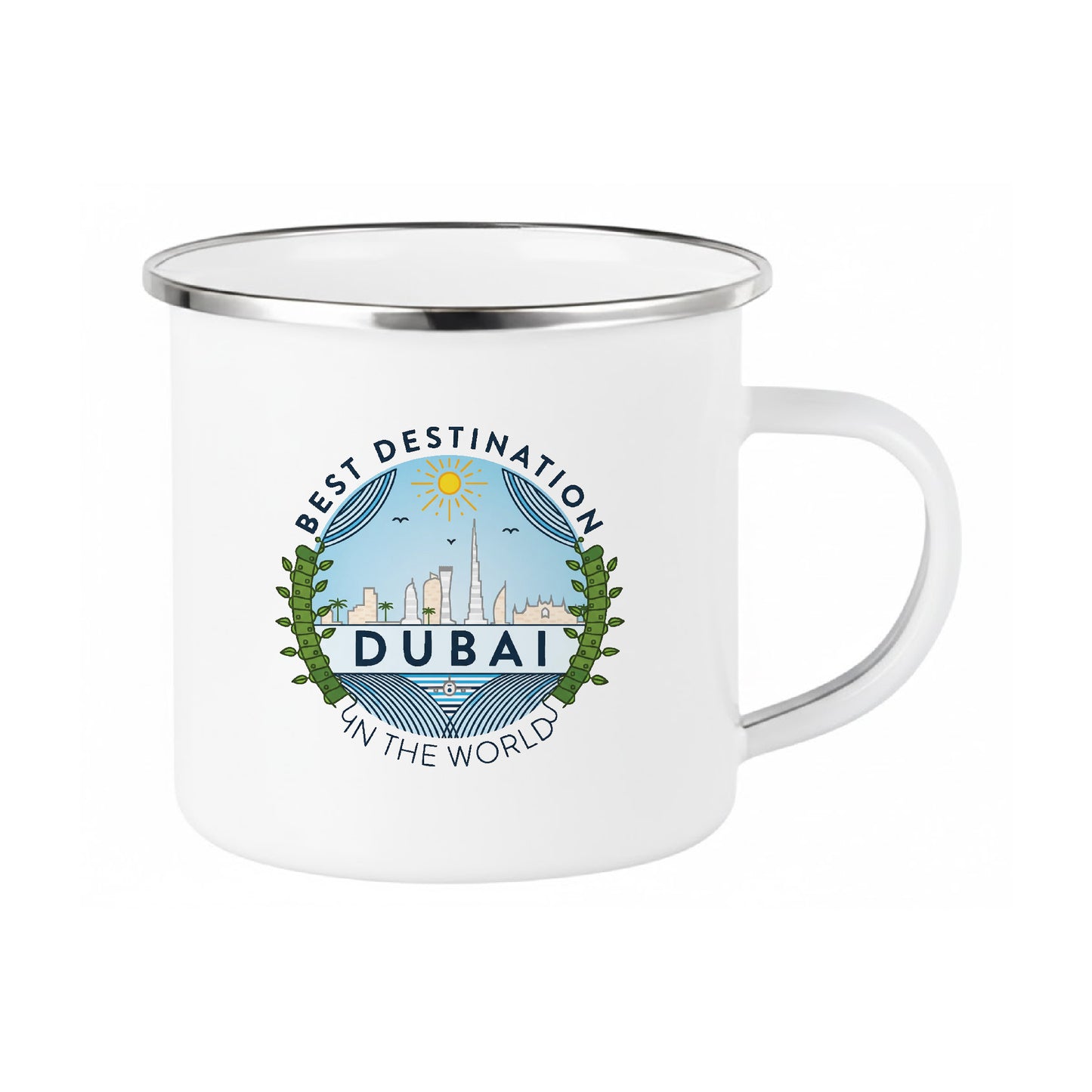 Best Destination in the World DUBAI – Coffee & Tea Mugs