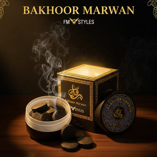 Premium Bakhoor Combo: Rechargeable Electric Burner & Bakhoor Marwan image 1