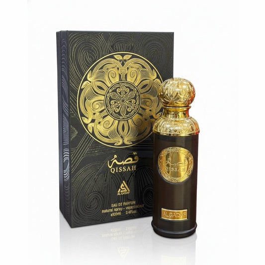 Qissah (Black) Al Sadaf Eau De Parfum – 100ml Premium Arabian Fragrance for Men & Women image 0