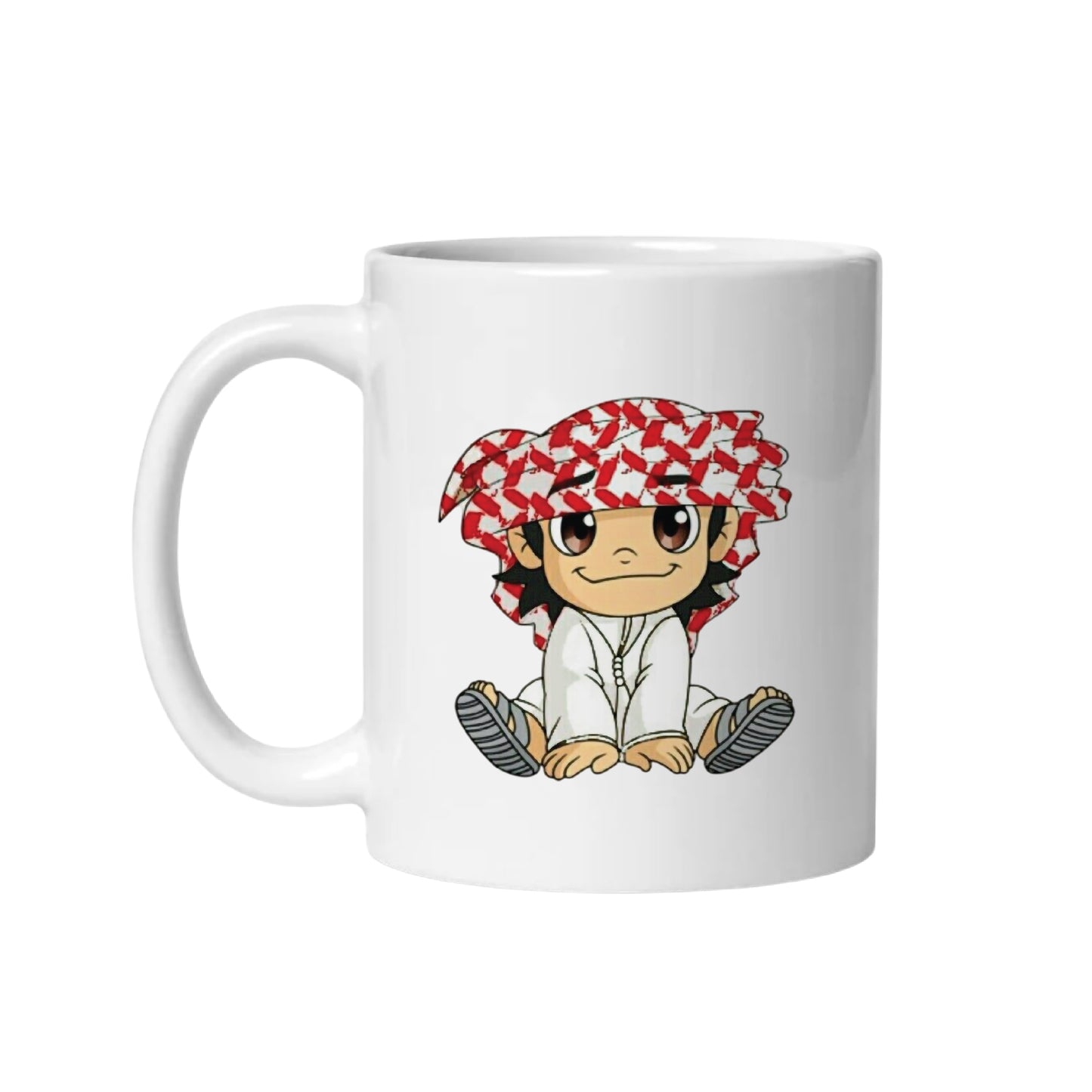 Arab Boy Carton Character Premium Drinkware Collection – Coffee & Tea Mugs