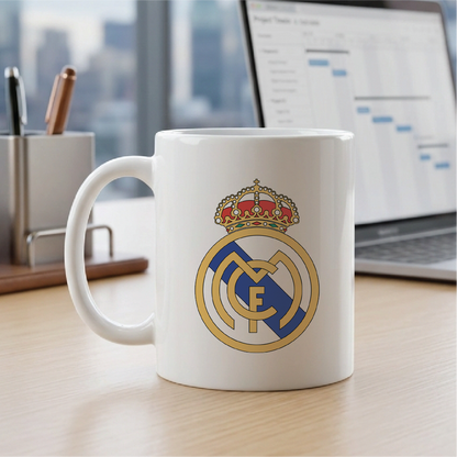 Real Madrid Club - Sports Team Theme Coffee Mug