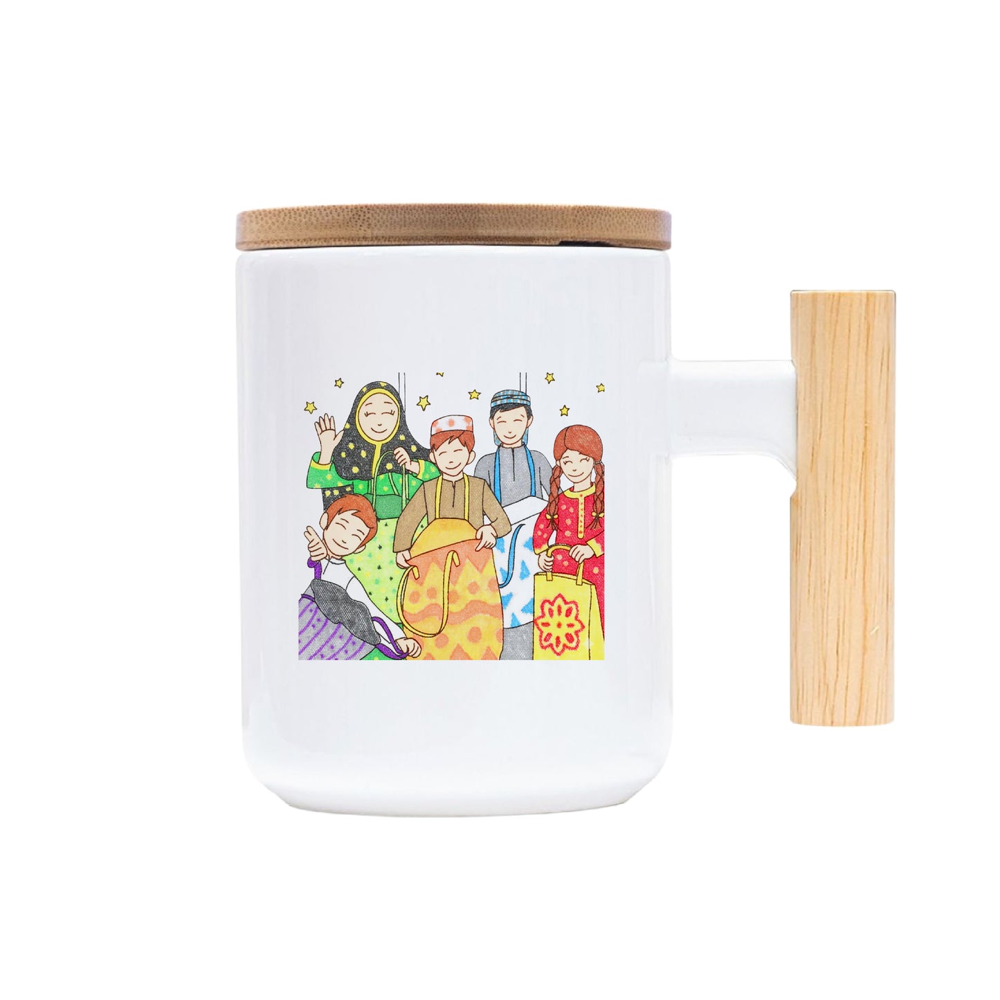 Arabic Carton Family Drinkware Collection – Coffee & Tea Mugs