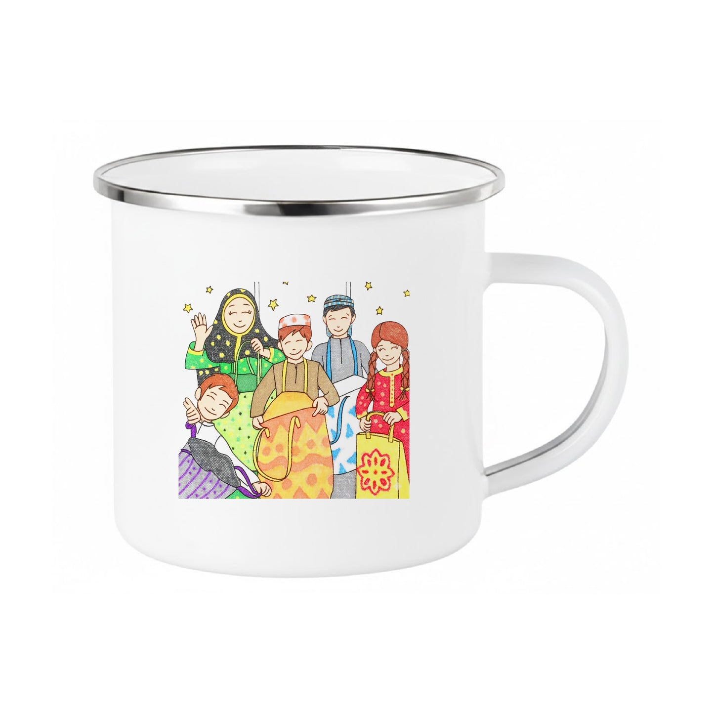 Arabic Carton Family Drinkware Collection – Coffee & Tea Mugs