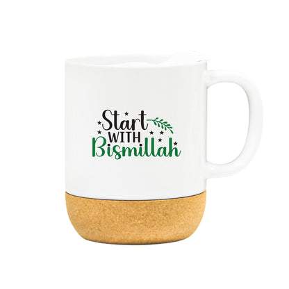 "Start with Bismillah" Premium Drinkware Collection – Coffee & Tea Mugs