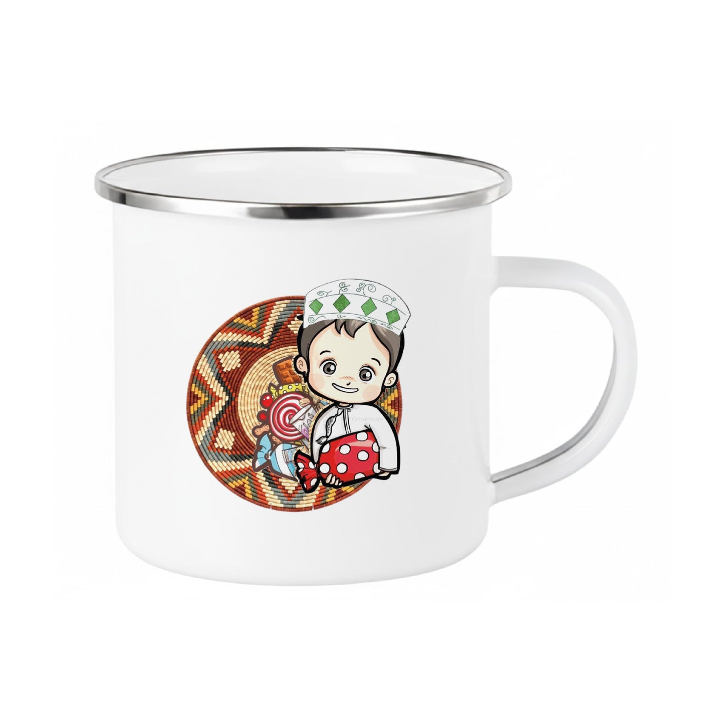 Arabic Designs Carton Design Drinkware Collection – Coffee & Tea Mugs