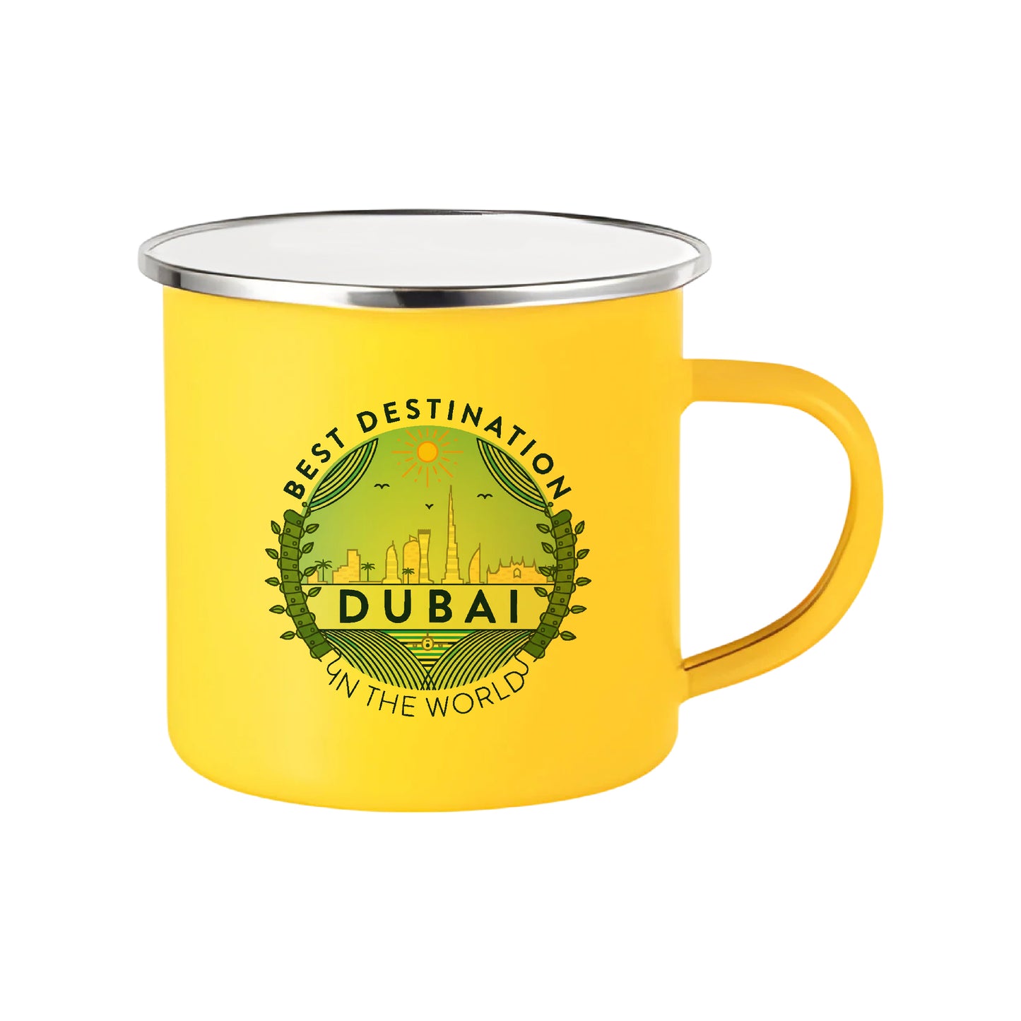Best Destination in the World DUBAI – Coffee & Tea Mugs