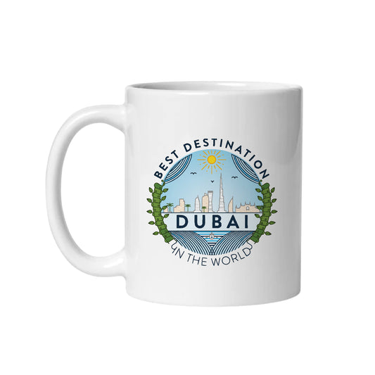 Best Destination in the World DUBAI – Coffee & Tea Mugs