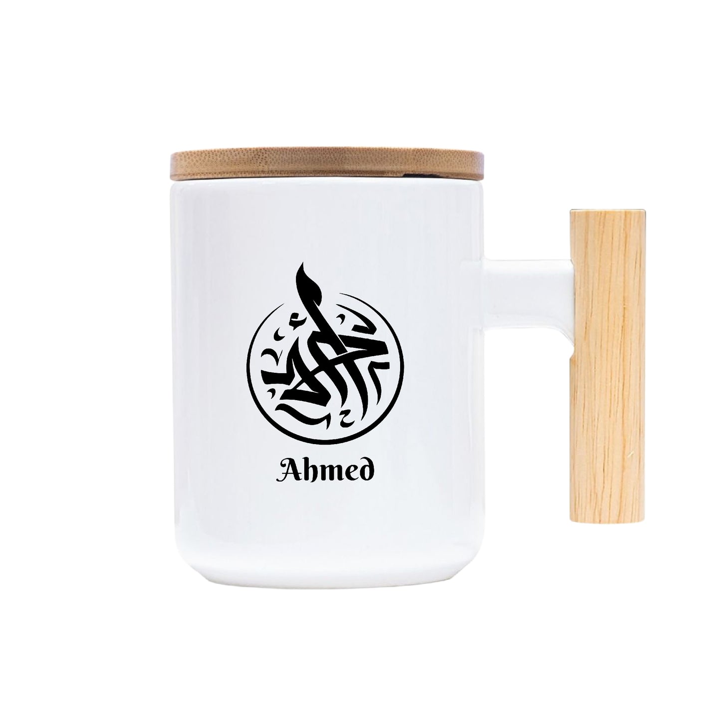 Arabic Calligraphy Mug Ahmed – Coffee & Tea Mugs