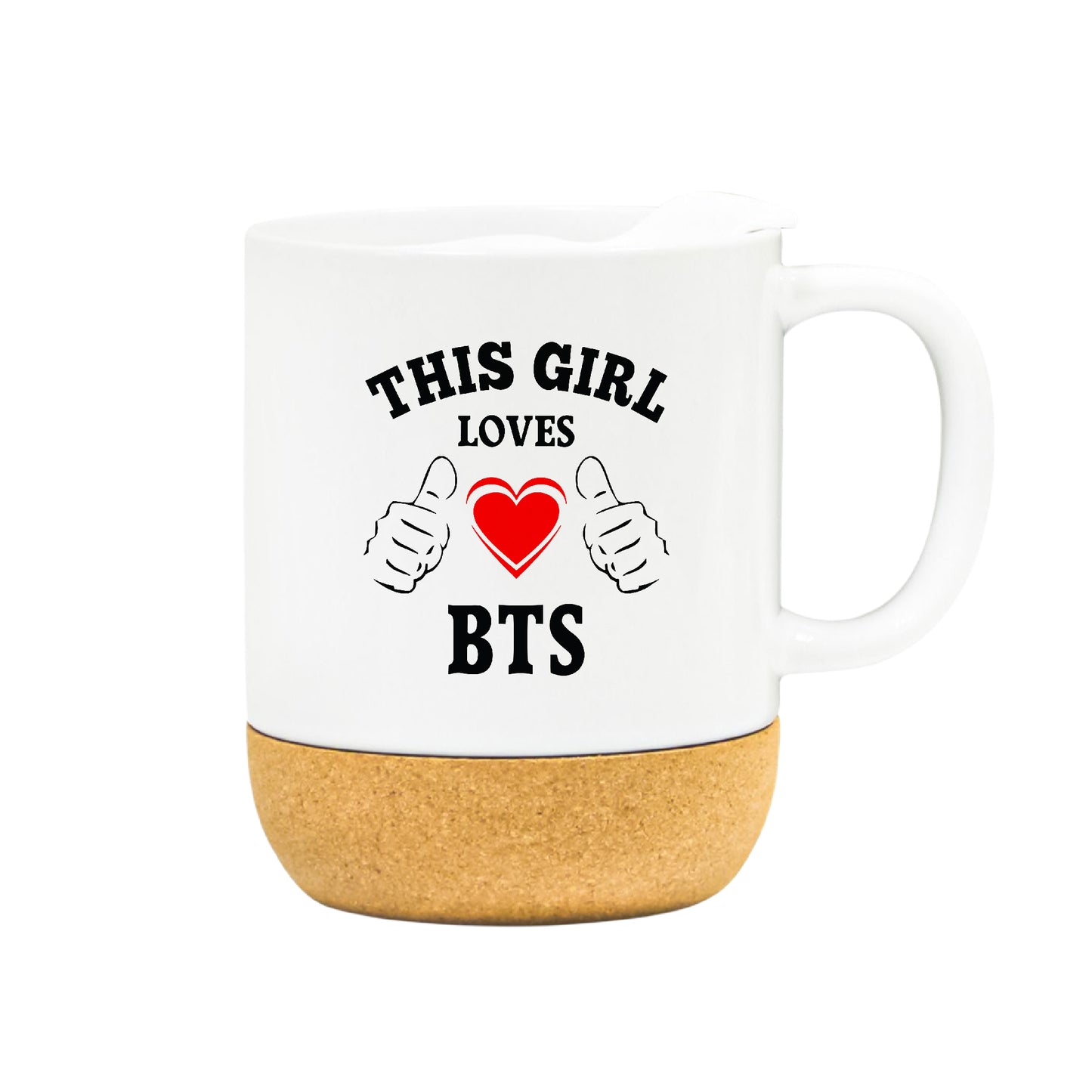 This Girl Loves BTS – Coffee & Tea Mugs
