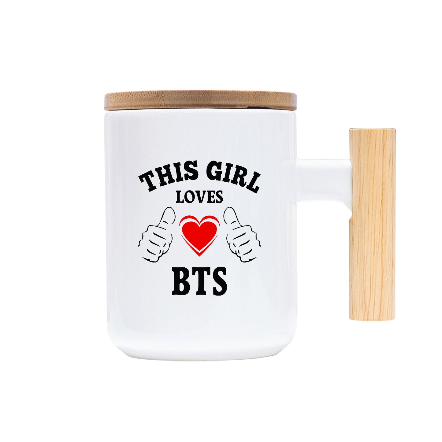 This Girl Loves BTS – Coffee & Tea Mugs