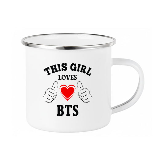 This Girl Loves BTS – Coffee & Tea Mugs