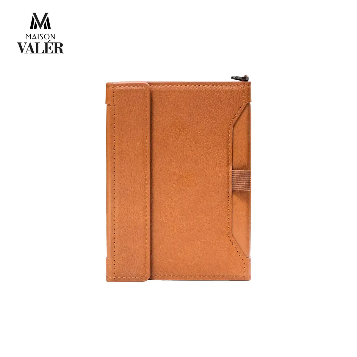 Personalized - Premium Leather Travel Wallet & Passport Holder Brown