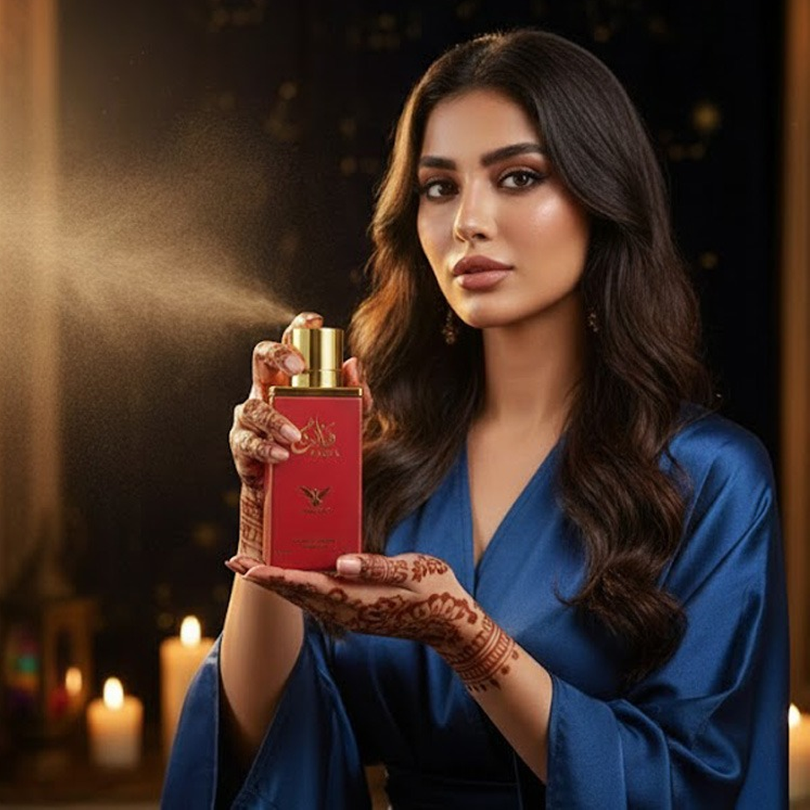 Faiza Red by FMstyles: A Symphony of Arabian Elegance, Khamrah Fragrance, Luxury Perfume image 3
