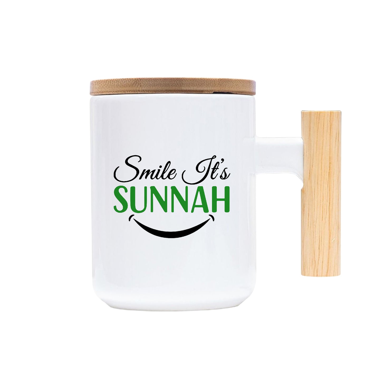 "Smile it's Sunnah" Premium Drinkware Collection – Coffee & Tea Mugs