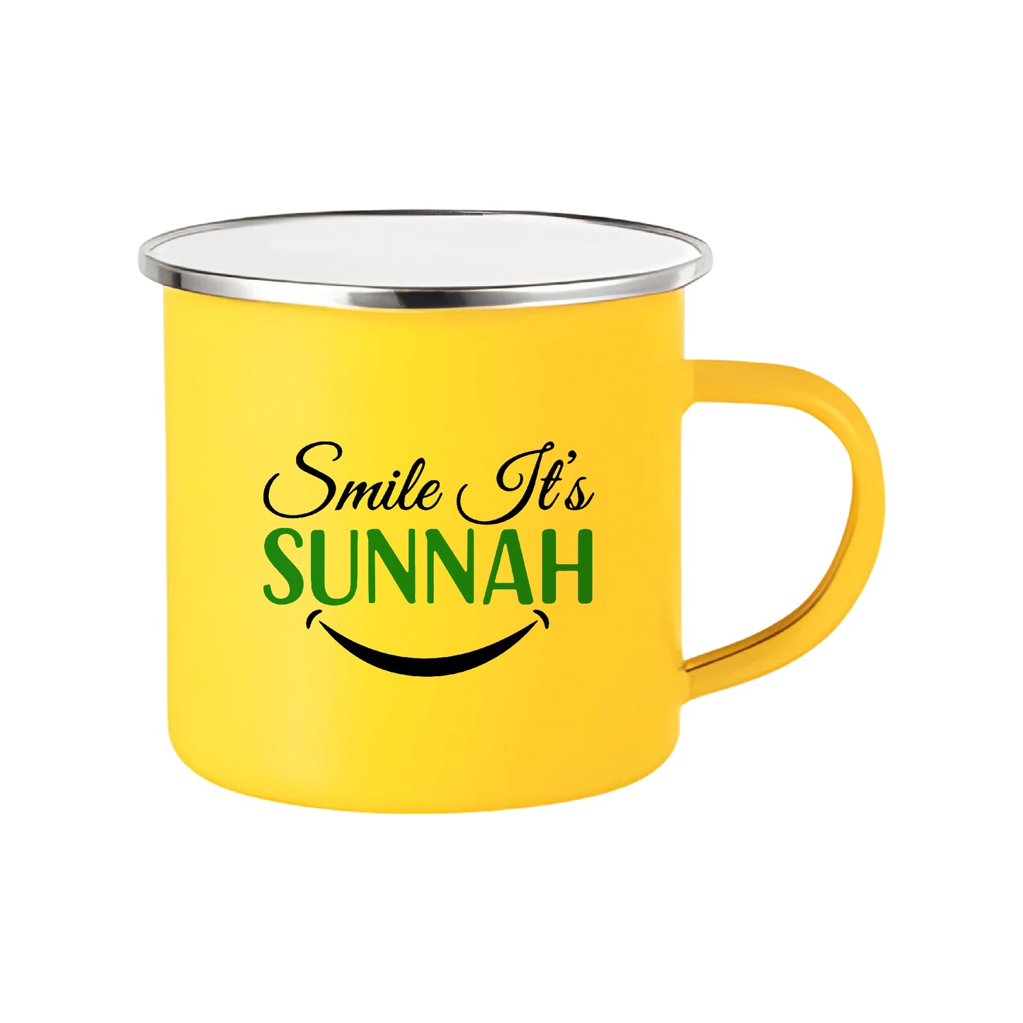 "Smile it's Sunnah" Premium Drinkware Collection – Coffee & Tea Mugs