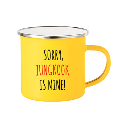 Sorry Jungkook in Mine, BTS Love – Coffee & Tea Mugs