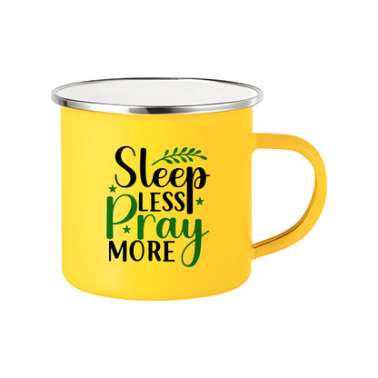 "Sleep Less Pray More" Premium Drinkware Collection – Coffee & Tea Mugs