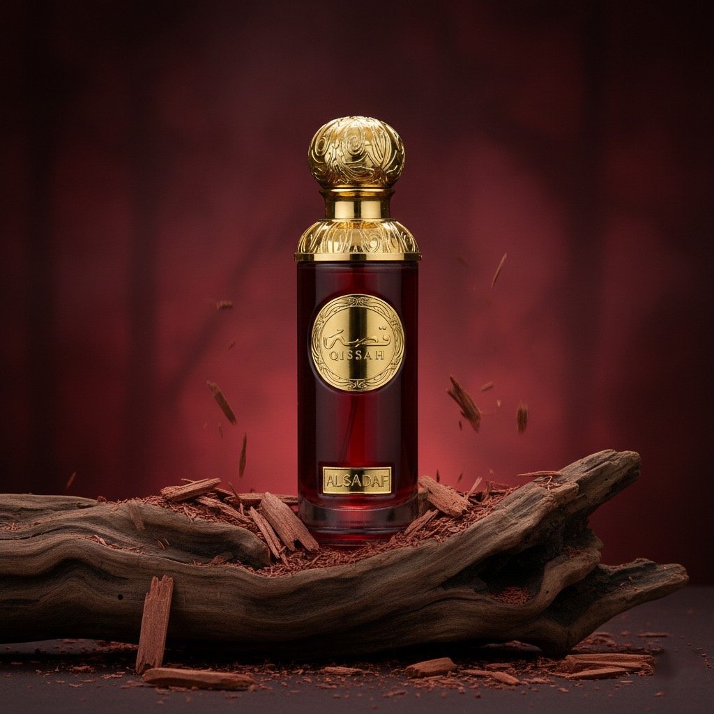 Qissah (Red) Al Sadaf Eau De Parfum – 100ml Premium Arabian Fragrance for Men & Women image 1