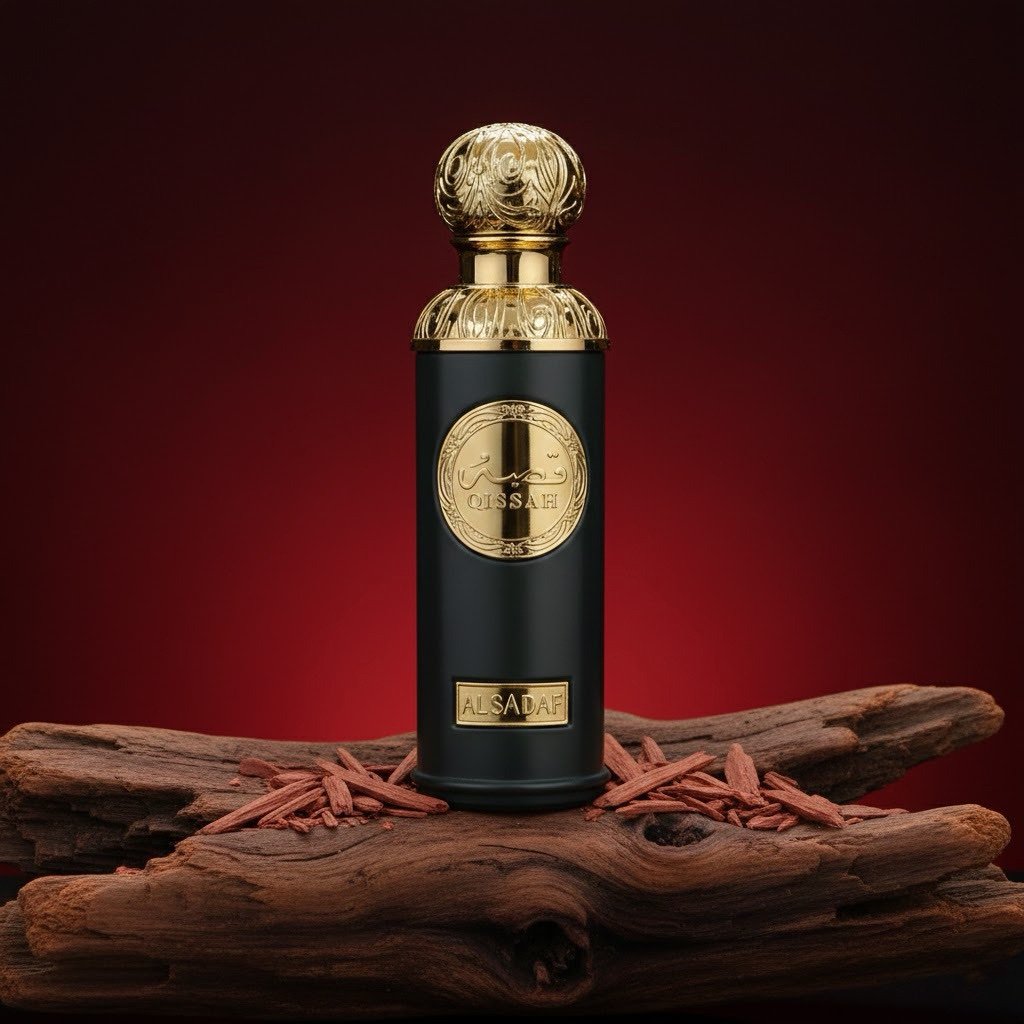 Qissah (Black) Al Sadaf Eau De Parfum – 100ml Premium Arabian Fragrance for Men &amp; Women image 1
