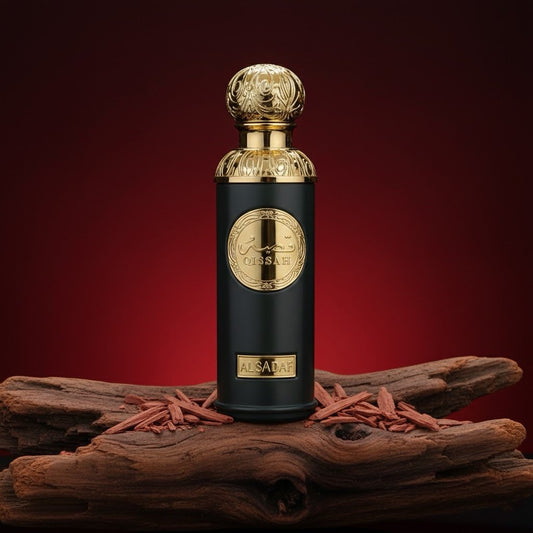Qissah (Black) Al Sadaf Eau De Parfum – 100ml Premium Arabian Fragrance for Men &amp; Women image 1