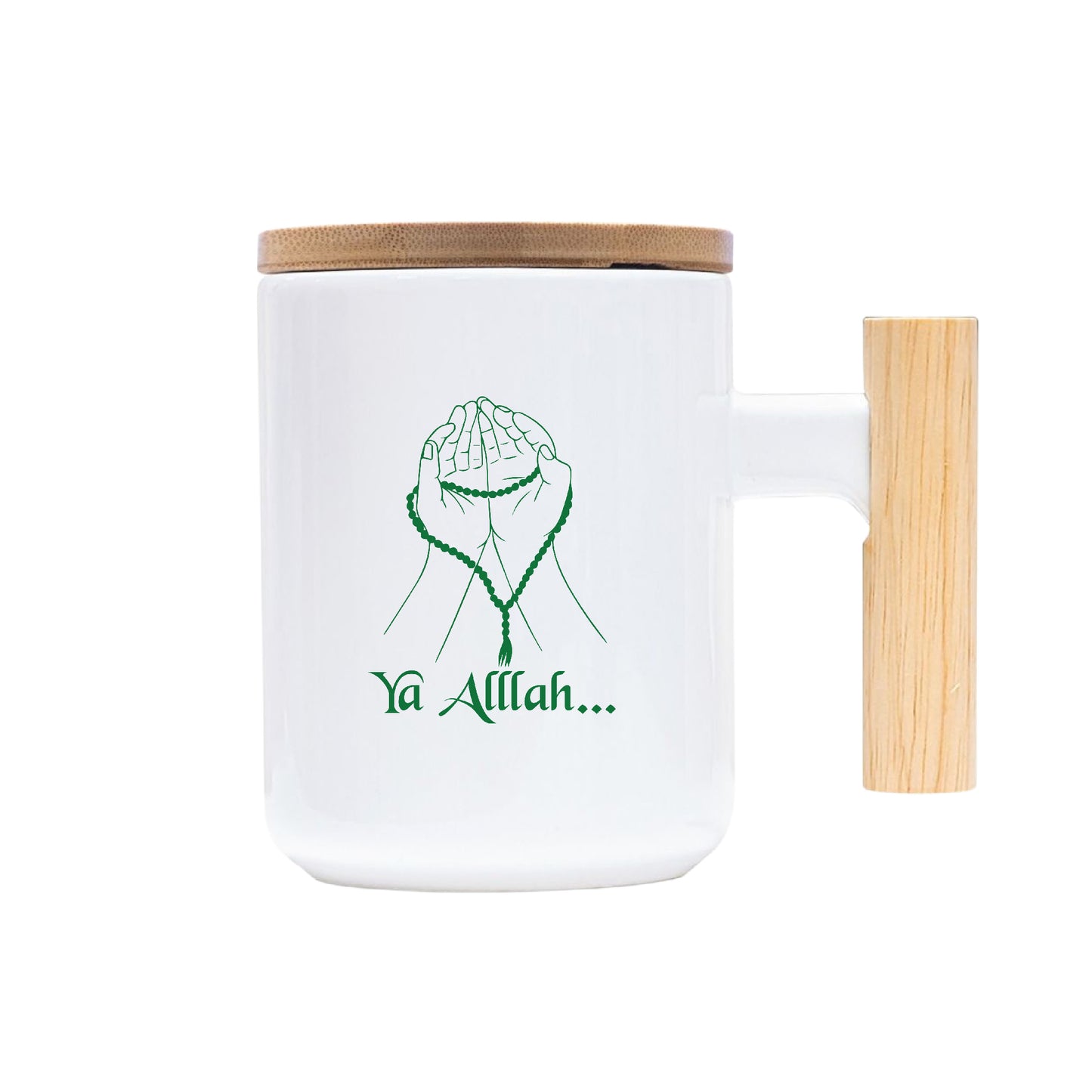 "Ya Allah" Premium Drinkware Collection – Coffee & Tea Mugs