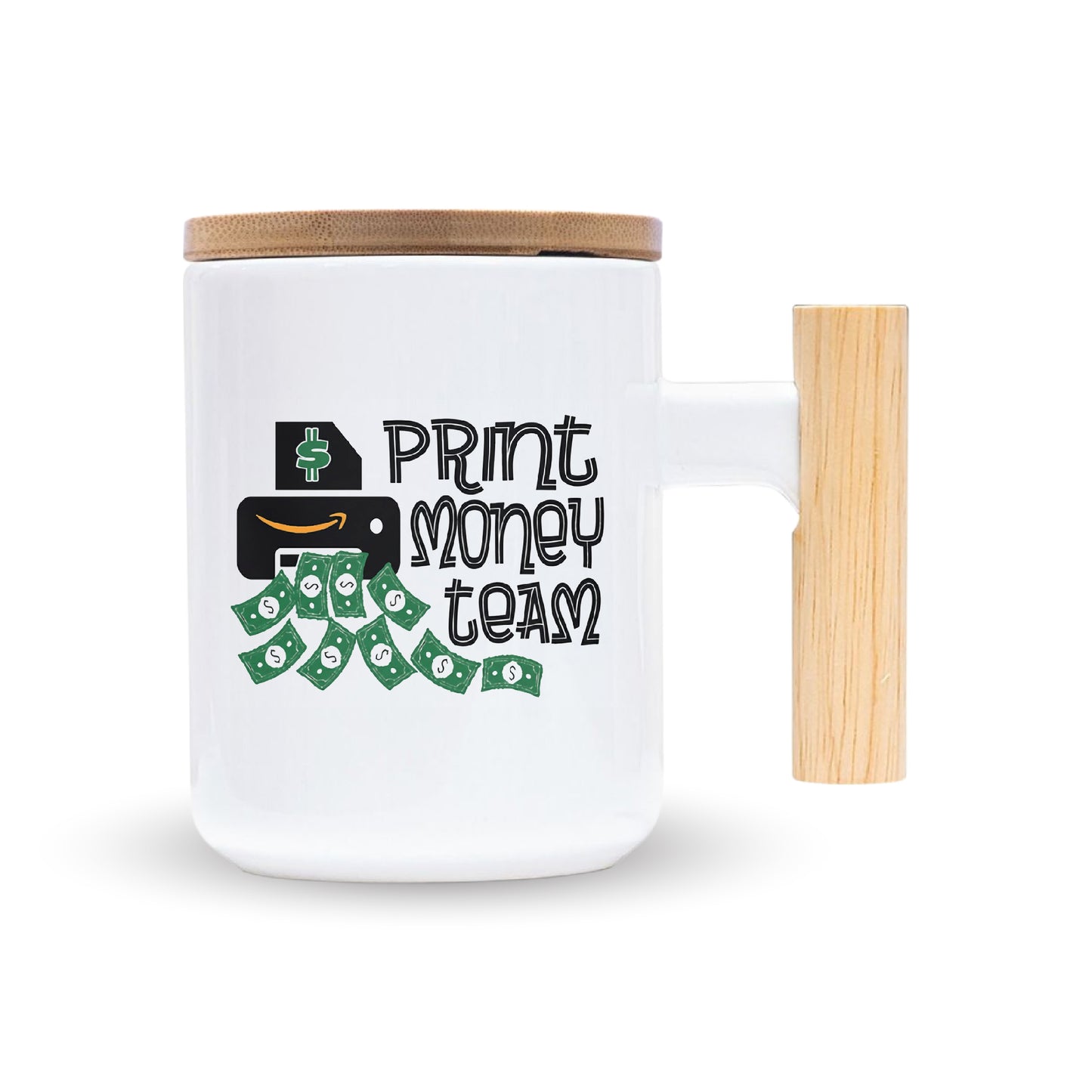 Print Money Team – Coffee & Tea Mugs