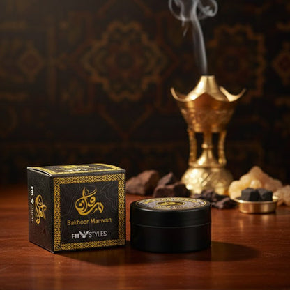 Bakhoor Marwan by FMstyles - Premium Oud-Infused Incense for an Atmosphere of Elegance image 2