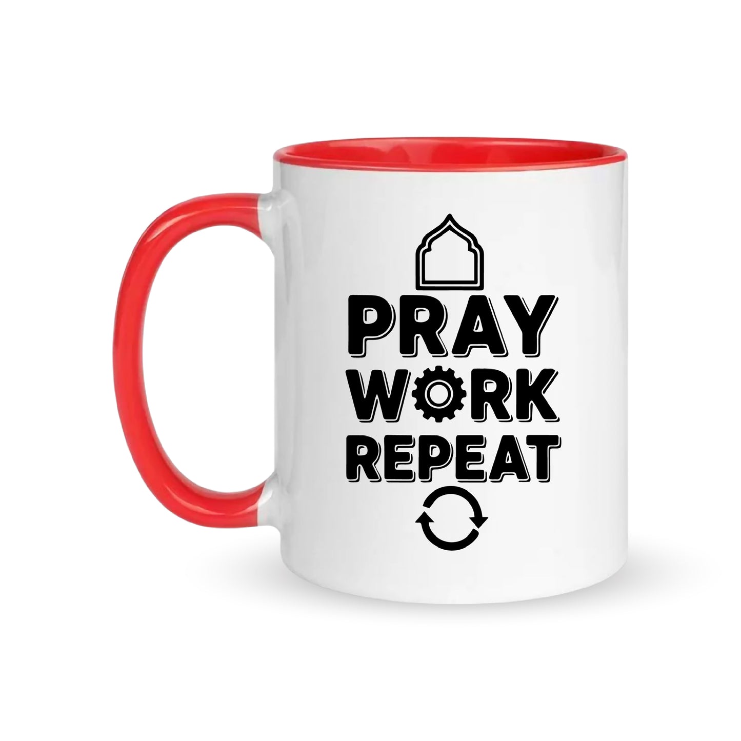 Pray Work Repeat – Coffee & Tea Mugs