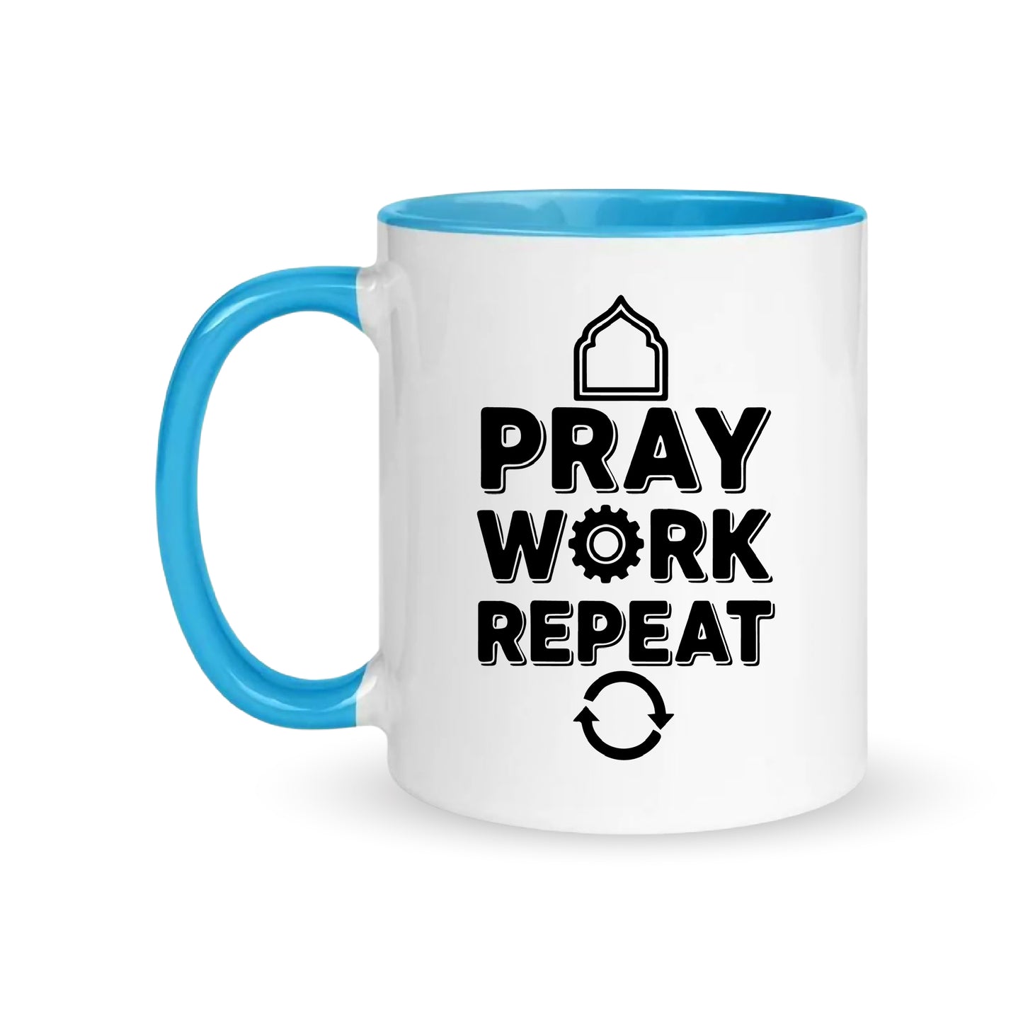 Pray Work Repeat – Coffee & Tea Mugs