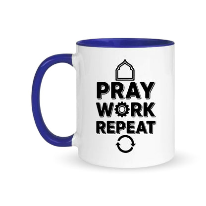 Pray Work Repeat – Coffee & Tea Mugs