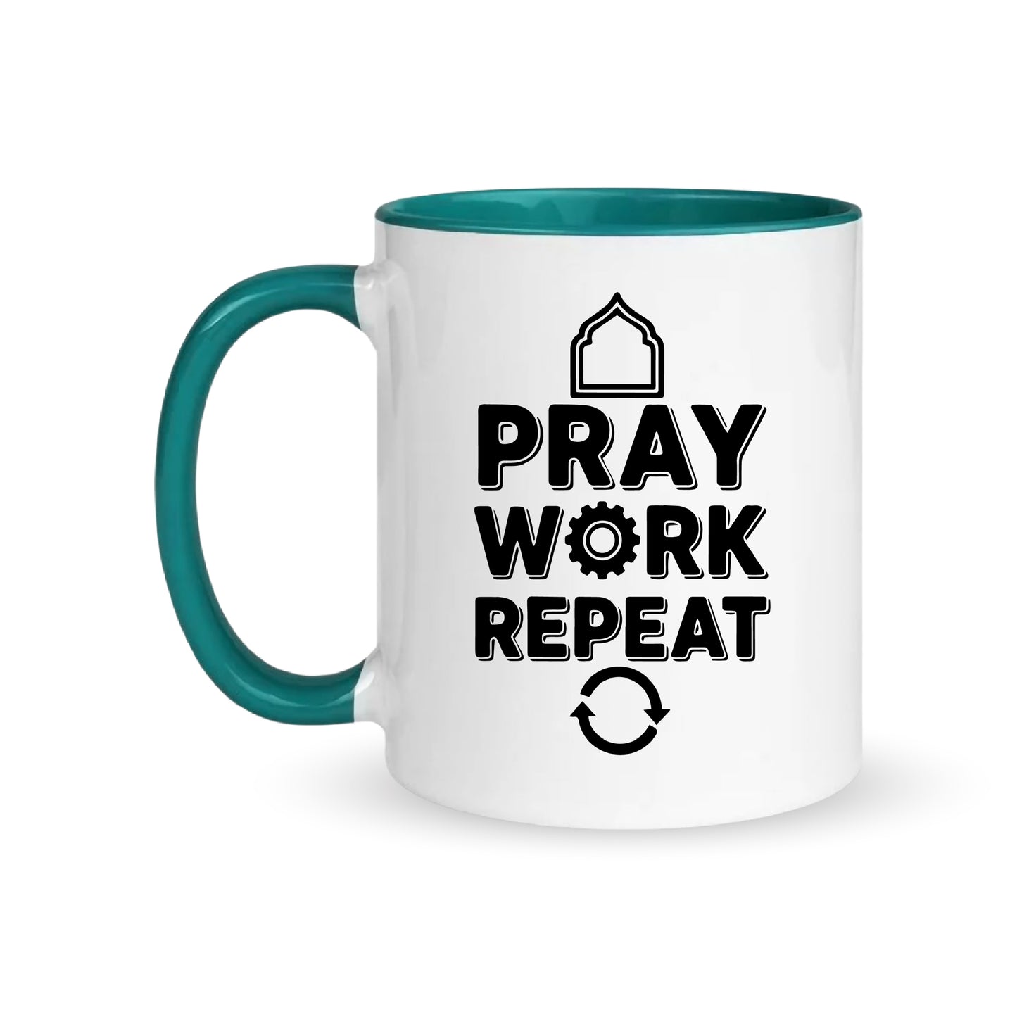 Pray Work Repeat – Coffee & Tea Mugs