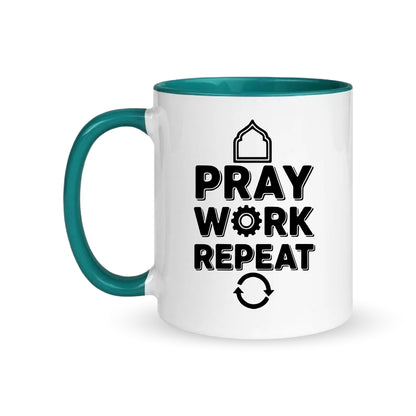Pray Work Repeat – Coffee & Tea Mugs