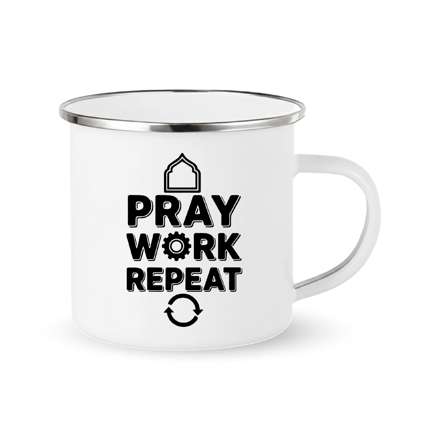 Pray Work Repeat – Coffee & Tea Mugs