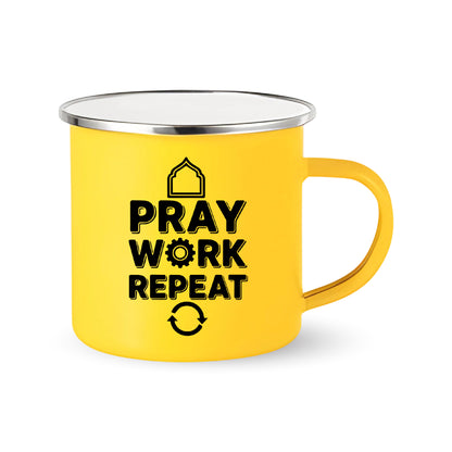 Pray Work Repeat – Coffee & Tea Mugs