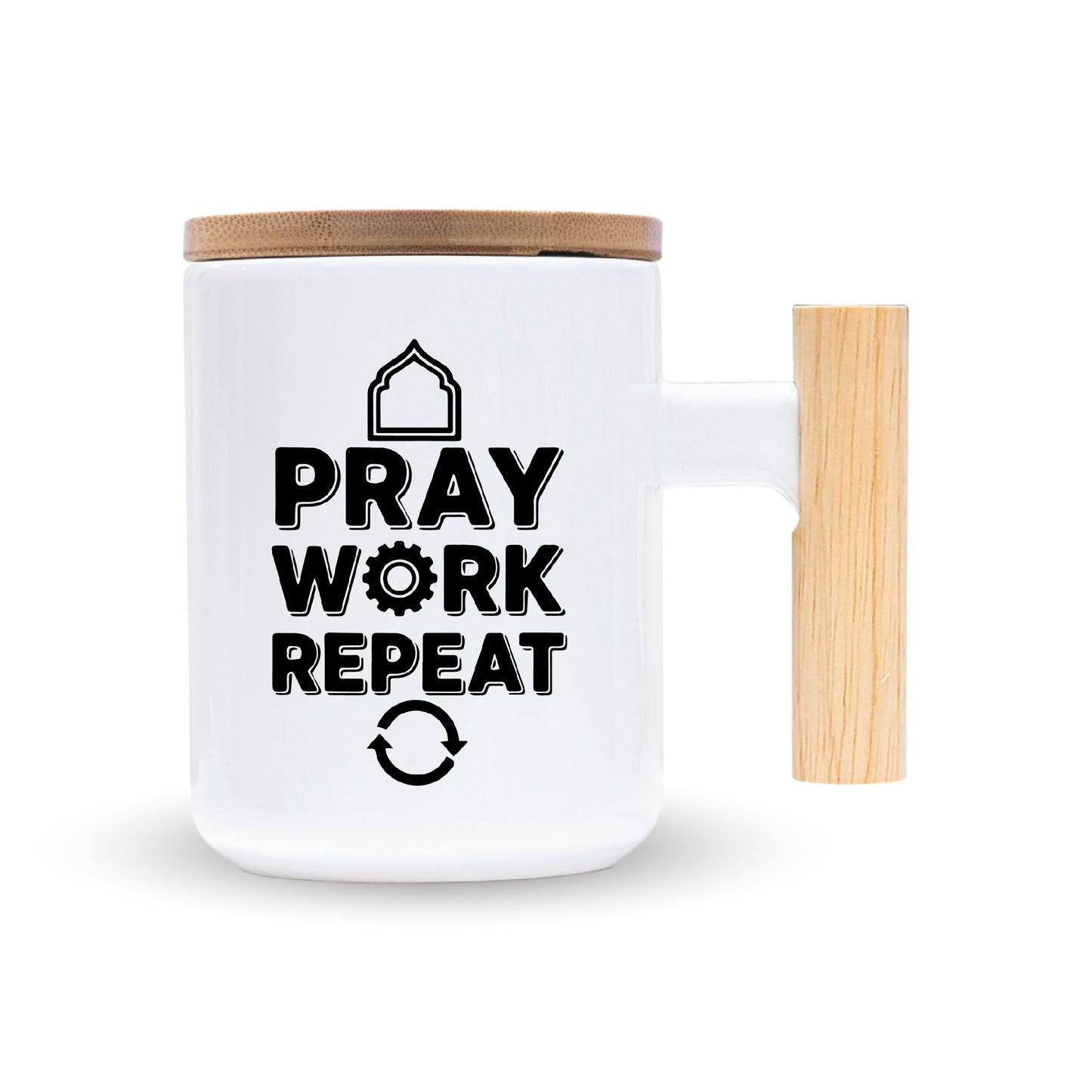 Pray Work Repeat – Coffee & Tea Mugs