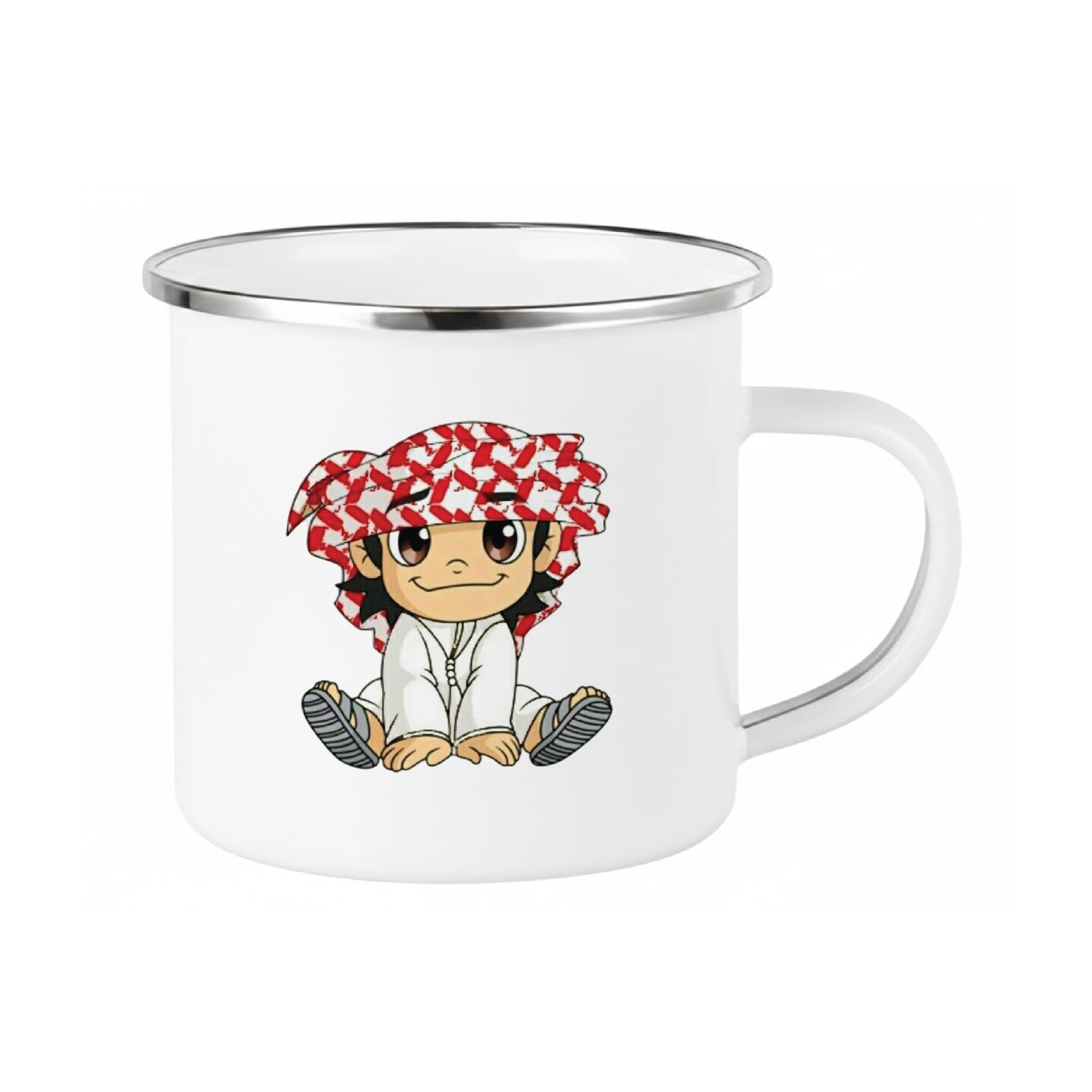 Arab Boy Carton Character Premium Drinkware Collection – Coffee & Tea Mugs
