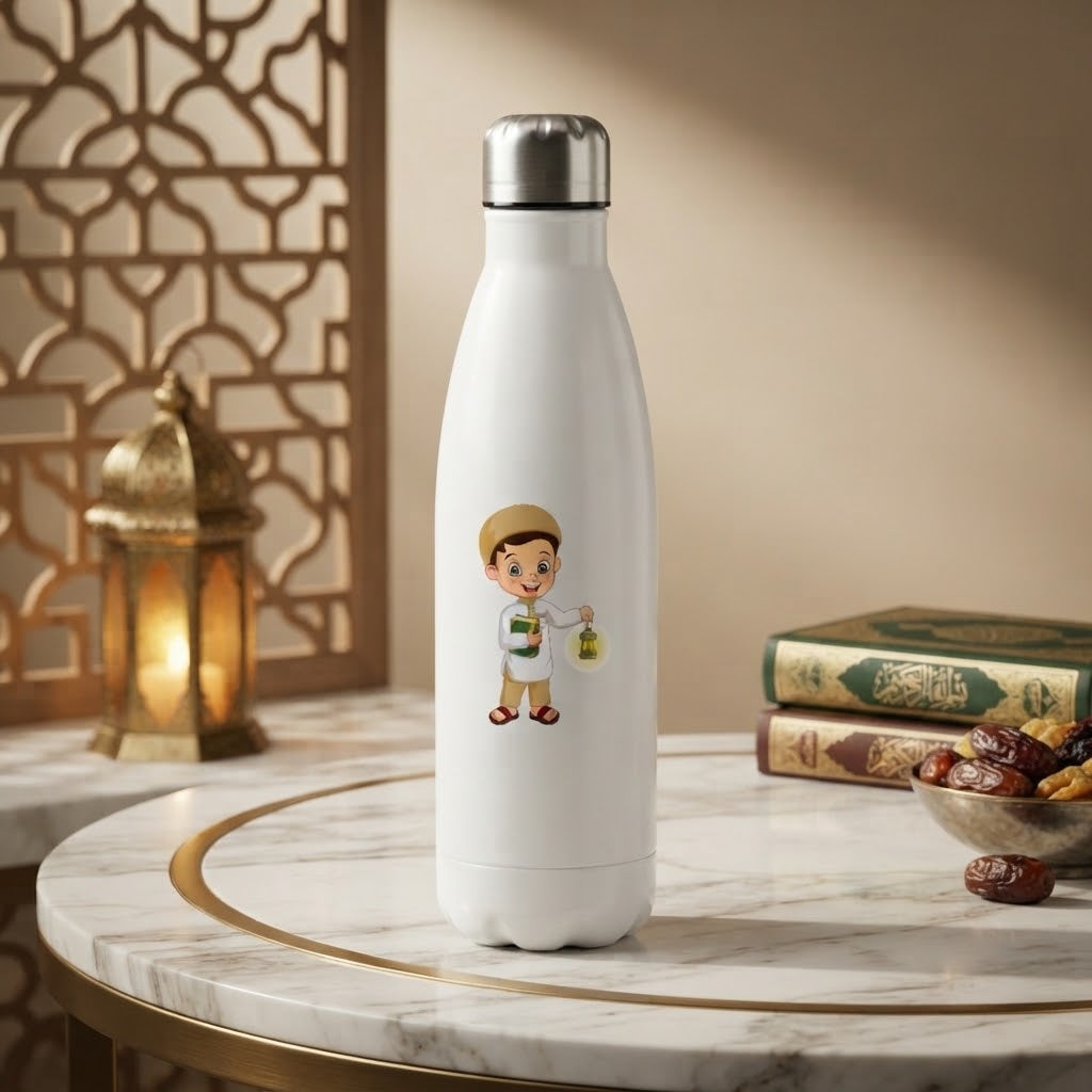FMstyles - Ramadan Special Design Water Bottle, Eid, Ramadan, Lantern