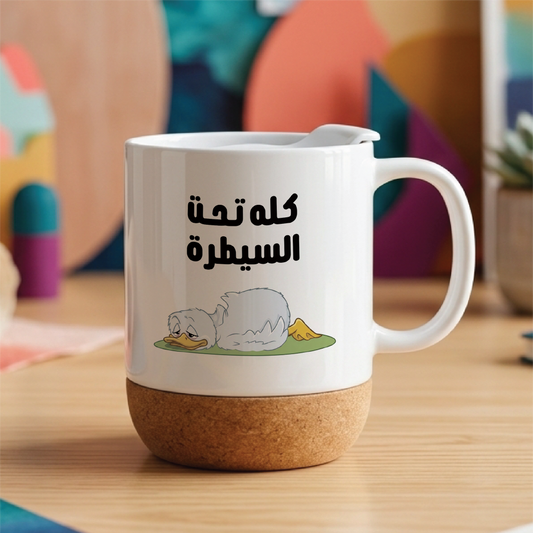 كله تحت السيطرة Everything is under control - Quote Printed Premium Coffee Mugs & Cups (5 Options)