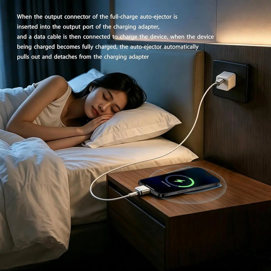 Smart Auto Power-Off Charging Adapter