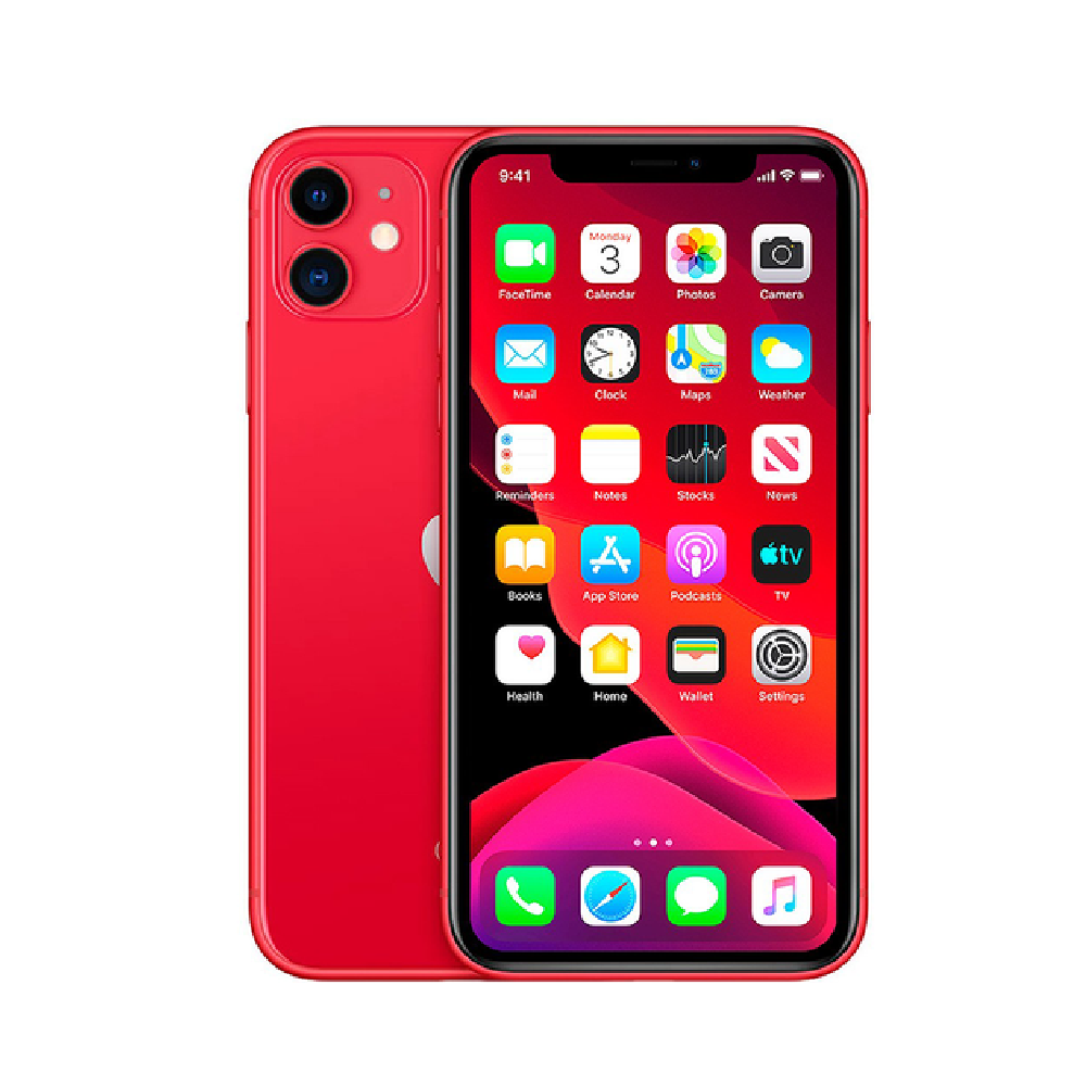 [USED] Apple iPhone 11, Red Color, 128 gb
