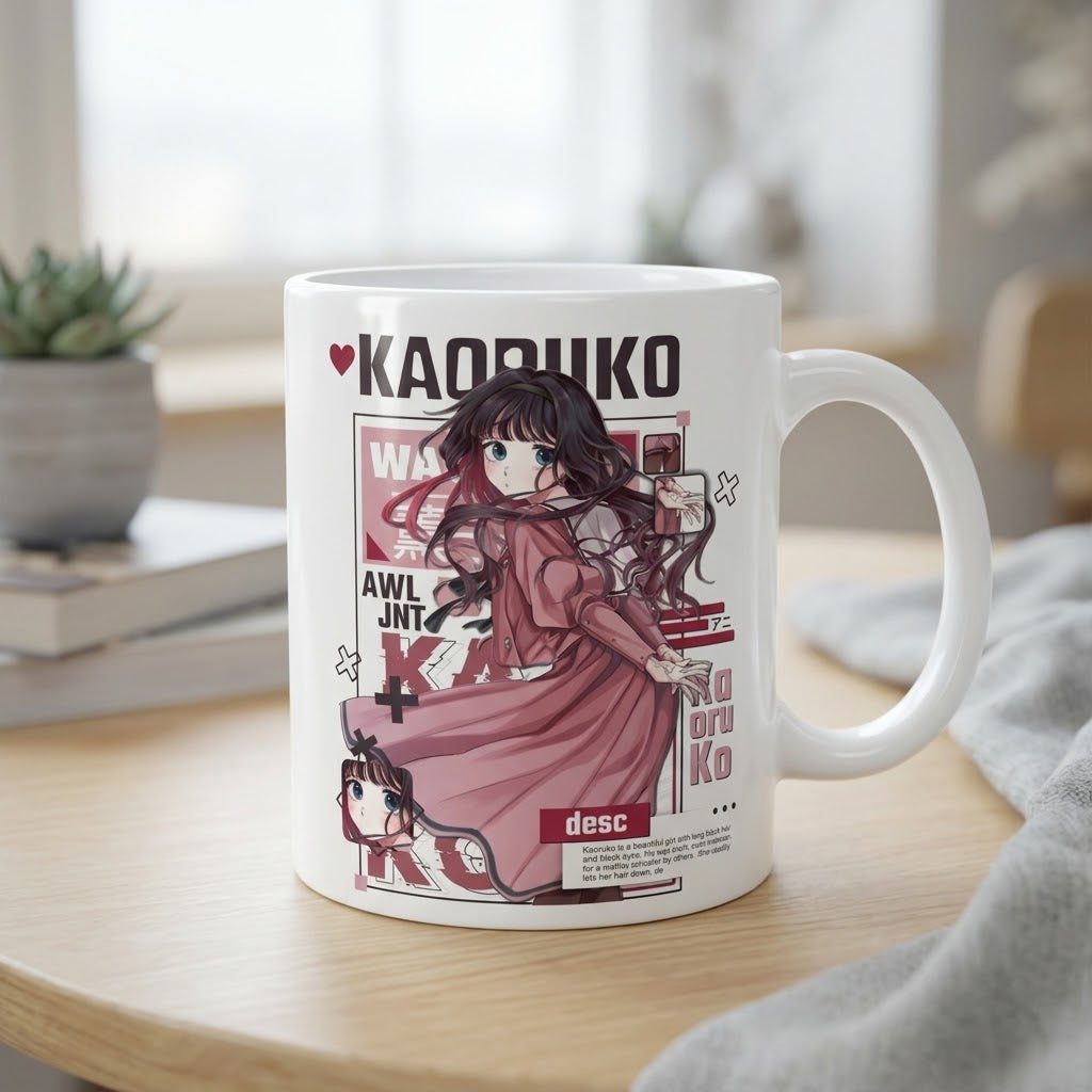 Kaoruko Waguri Manga Aesthetic Drinkware Gift