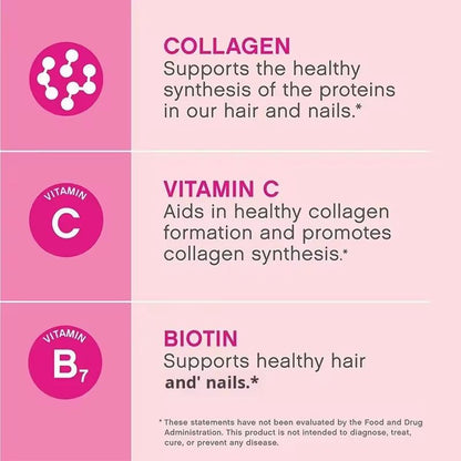 FMstyles Super Collagen Peptides Tablets with Vitamin C & Biotin, Types 1 & 3 Hydrolyzed Bovine Collagen, Hair Skin Nails & Joint Support, Keto & Gluten-Free, Grass-Fed, 90 Tablets