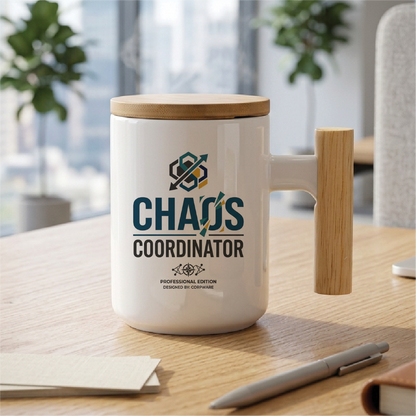 Chaos Coordinator - Quote Printed Premium Coffee Mugs & Cups (5 Options) MG1069
