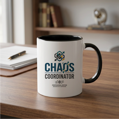 Chaos Coordinator - Quote Printed Premium Coffee Mugs & Cups (5 Options) MG1069