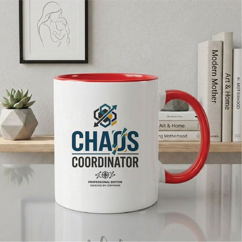 Chaos Coordinator - Quote Printed Premium Coffee Mugs & Cups (5 Options) MG1069