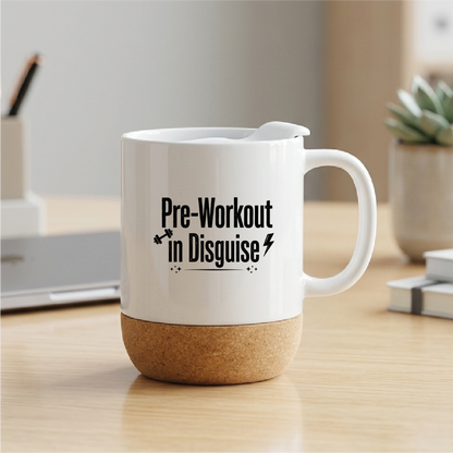 Pre-Workout in Disguise - Quote Printed Premium Coffee Mugs & Cups (5 Options) MG1071