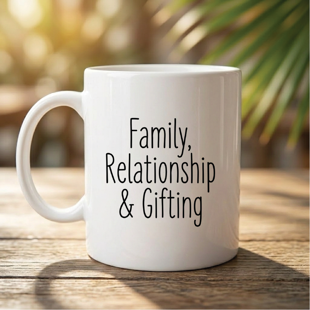 Family, Relationship & Gifting - Quote Printed Premium Coffee Mugs & Cups (5 Options) MG1097