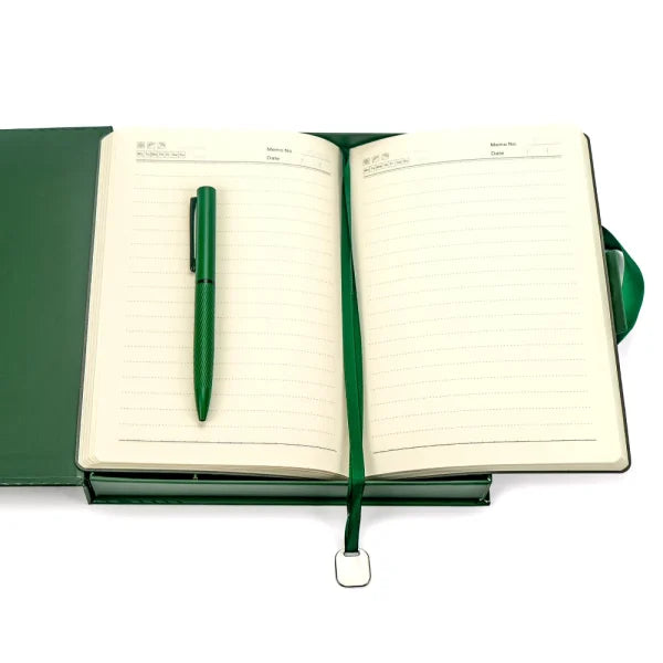 Personalized Premium Office Gift Sets in Magnetic Clasp Closure & Ribbon Handle Box