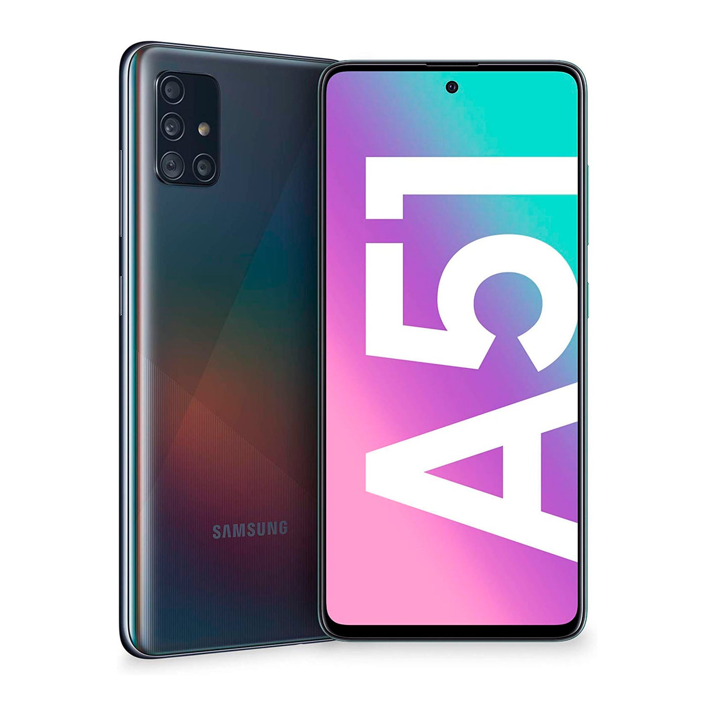 [USED] Samsung Galaxy A51 Dual SIM (Prism Crush Black, 8GB RAM, 128GB Storage) – 4G LTE Smartphone